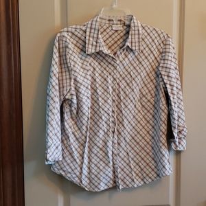 Size Large women's Covington brown/tan/white
